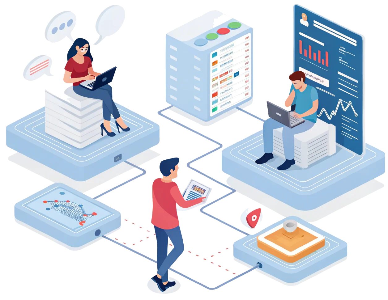 Leads Illustration